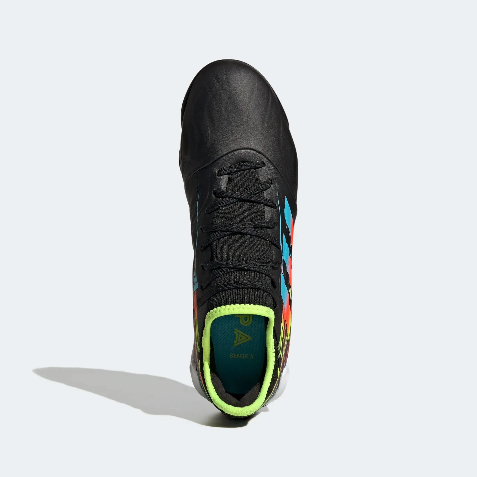 Adidas Adult Copa Sense.3 TF [Black/Cyan/Yellow]