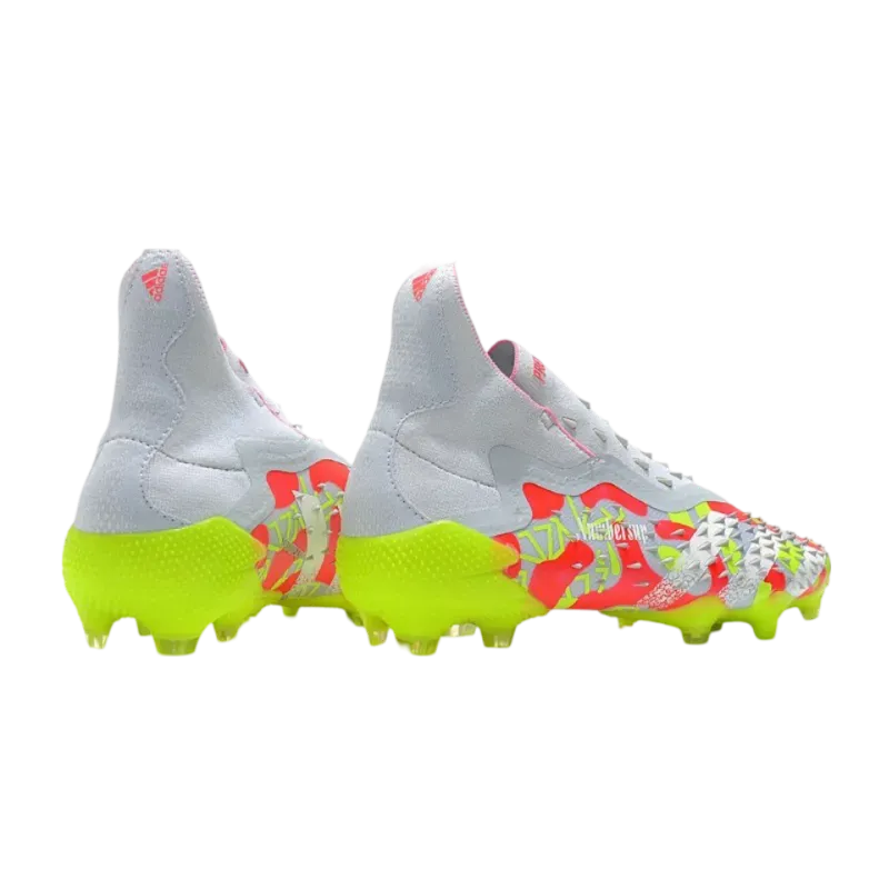 Adidas Predator Freak  FG White Orange - Goatkits Boots