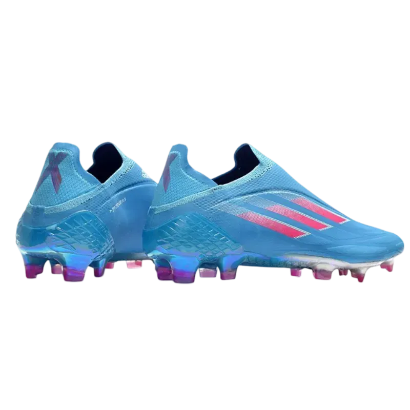 Adidas X Speedflow  FG Blue Pink - Goatkits Boots