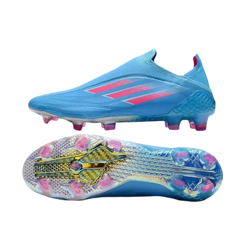 Adidas X Speedflow  FG Blue Pink - Goatkits Boots