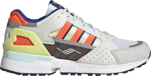 Adidas ZX 10000 'White Multi' sneakers, gray