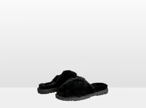 Adult's Peekaboo Slipper | Black