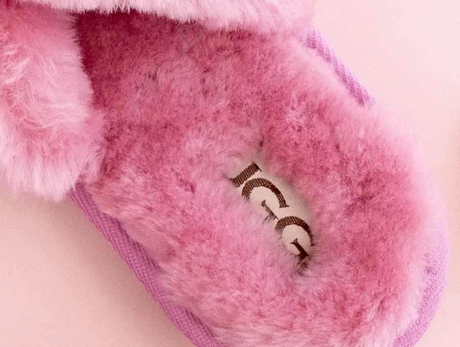 Adult's Peekaboo Slipper | Pink