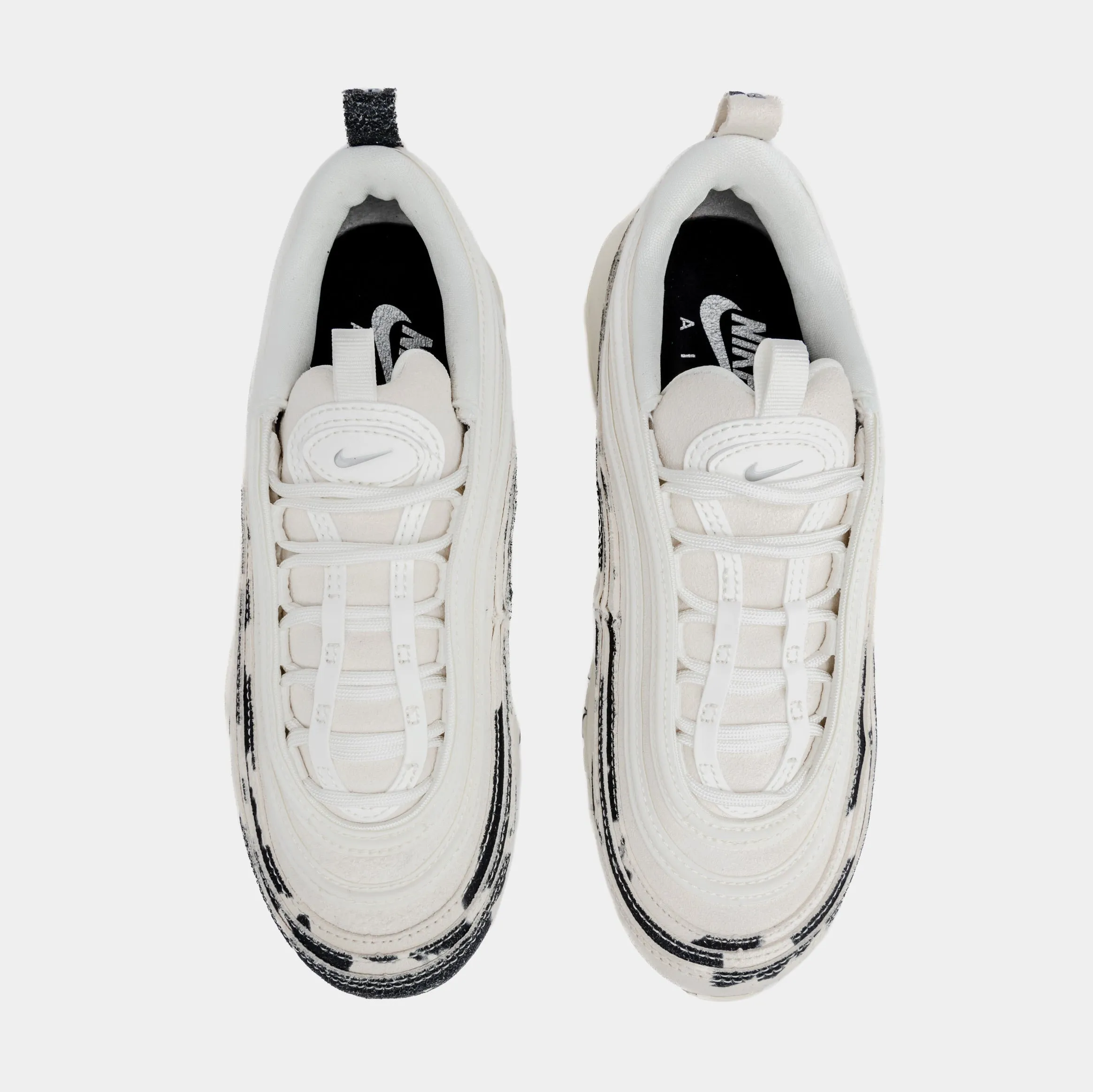 Air Max 97 Cow Print Womens Running Shoes (Beige/Black)