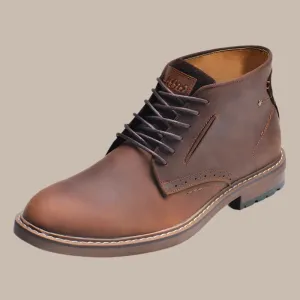 American British retro leather Boots