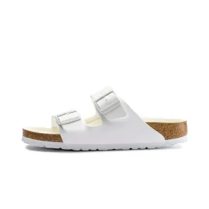 Arizona Triples White Birko Flor Sandals