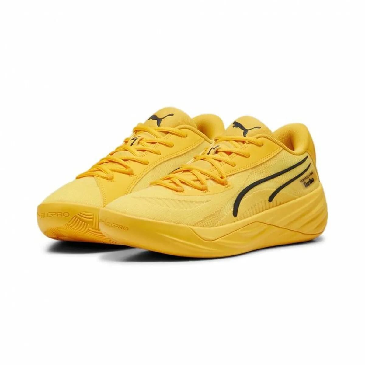 Basketball Shoes for Adults Puma All Pro NITRO Porsche Yellow