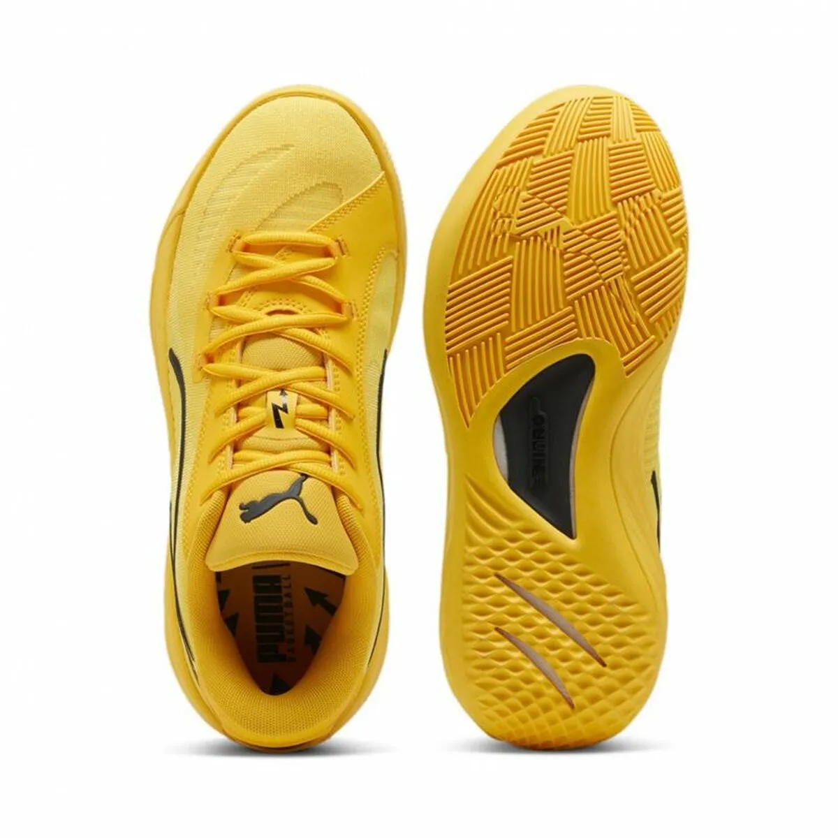 Basketball Shoes for Adults Puma All Pro NITRO Porsche Yellow