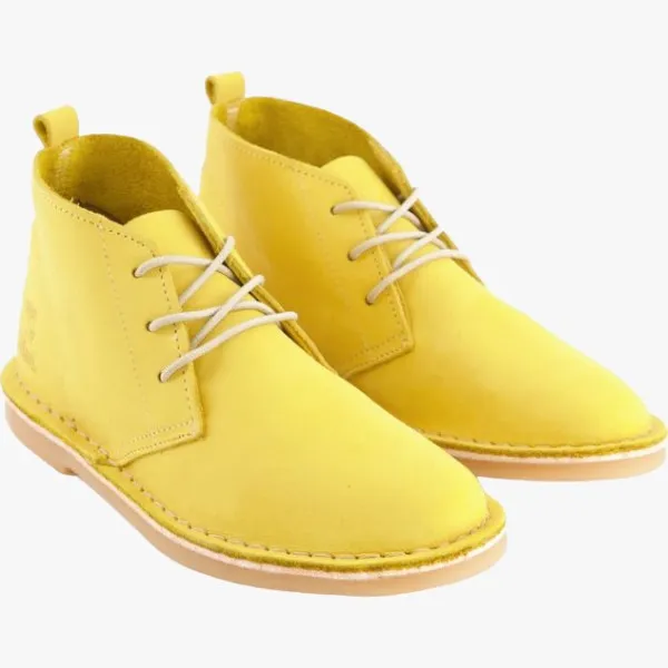 Bata Nubuck Vellie Boot Yellow