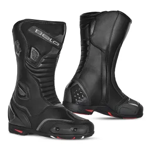 BELA Micro Strip Boots - Racing Boots - Black Grey