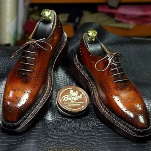 Bespoke Handmade Shoes Made to Order Shoes Goodyear Welted Shoes Handpainted Shoes Handstitched Shoes Stylish Shoes Vintage Shoes Mens Dress Wedding Shoes