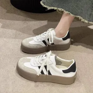 binfenxie  -  Classic Casual Women's Sneakers 2024 New Spring Summer Thick Bottom Soft Sole Versatile Comfortable Athletic Shoes Wholesale