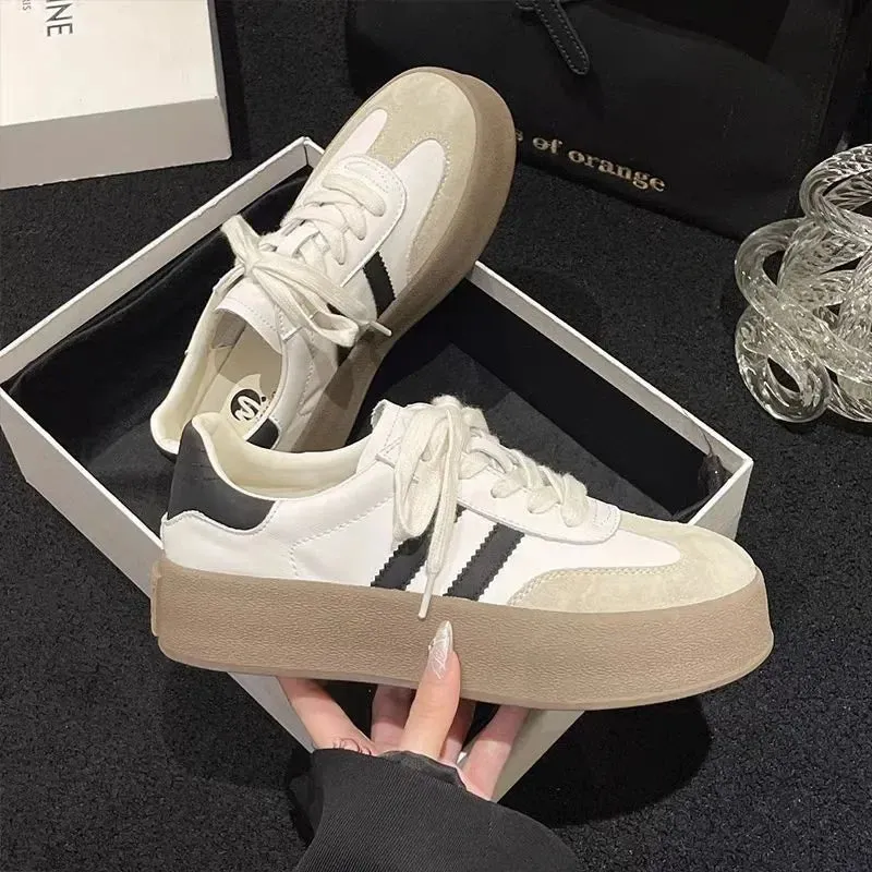 binfenxie  -  Classic Casual Women's Sneakers 2024 New Spring Summer Thick Bottom Soft Sole Versatile Comfortable Athletic Shoes Wholesale