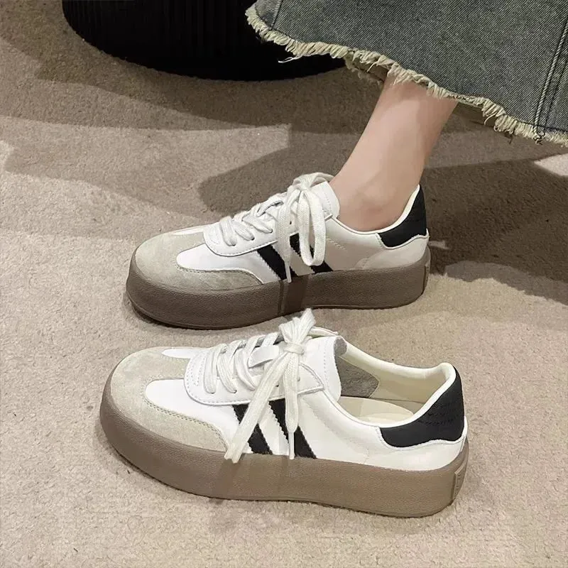 binfenxie  -  Classic Casual Women's Sneakers 2024 New Spring Summer Thick Bottom Soft Sole Versatile Comfortable Athletic Shoes Wholesale