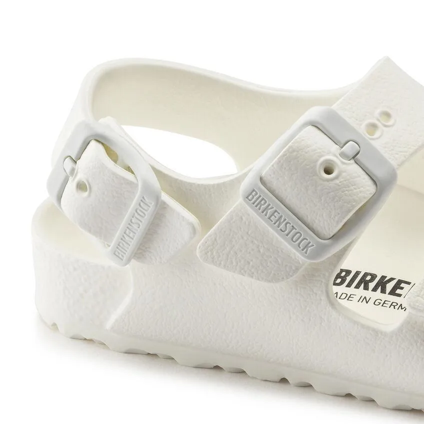 Birkenstock Boy's Milano White Essentials EVA