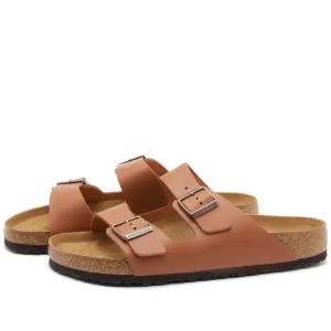 Birkenstock Regular Arizona Ginger Brown Embossed Natural Leather