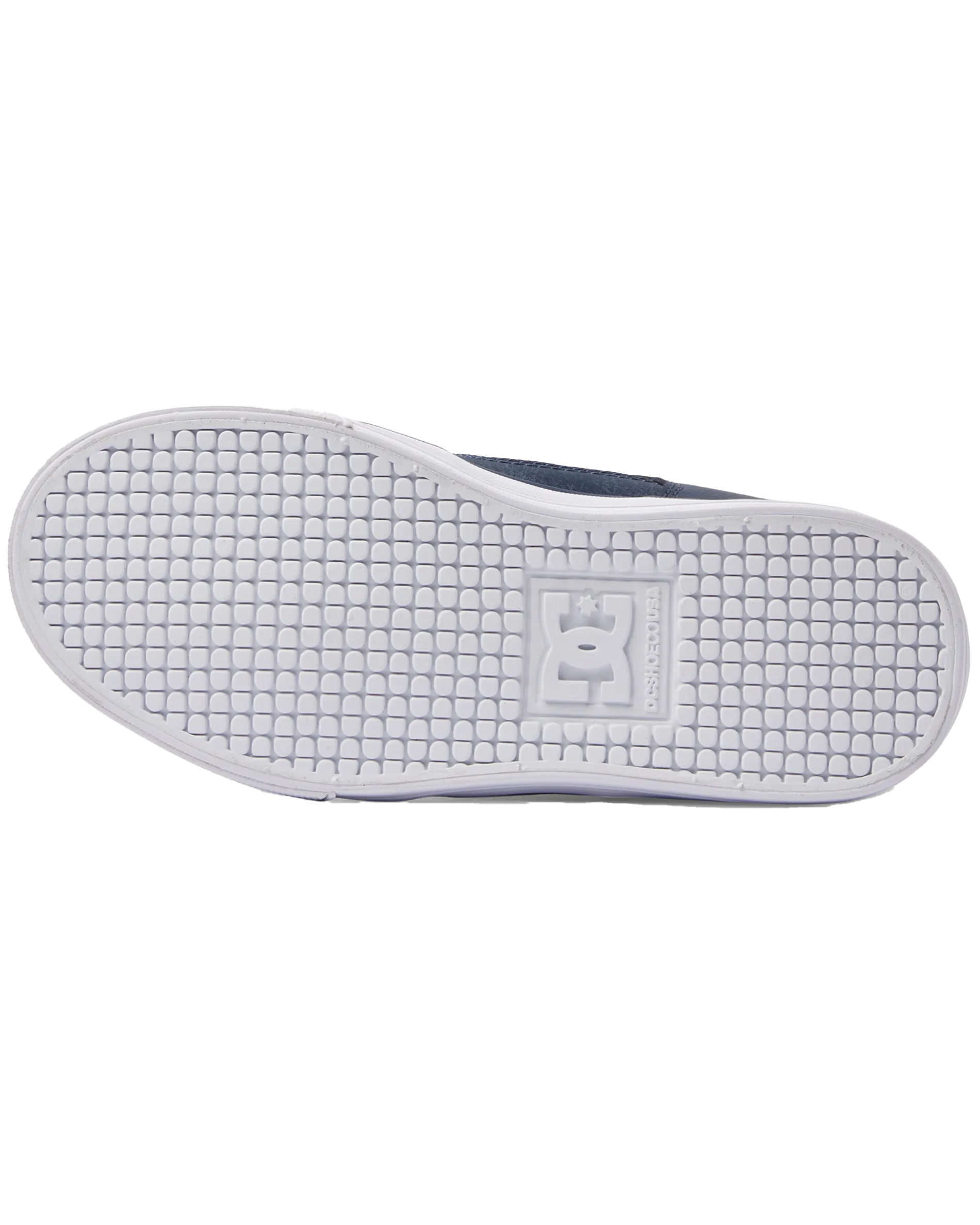 Boys Pure Elastic Shoes in Navy & White