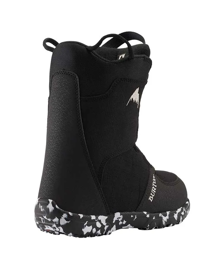 Burton Kids' Grom BOA Boot Black 2024