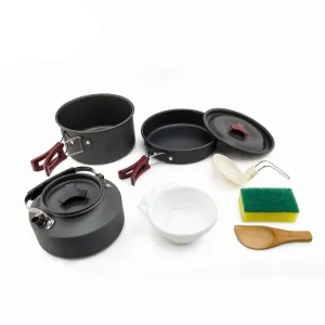 Camping Aluminium Alloy Cookware Set