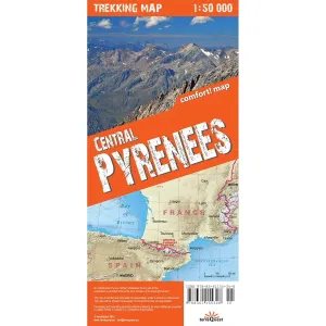 Central Pyrenees Hiking Map by TerraQuest (2015)