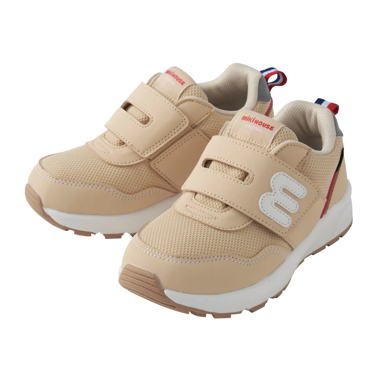 Classic Faux Leather mLogo Sneakers for Kids (Water resistant)