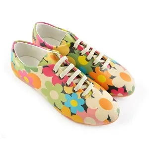 Colored Daisies Ballerinas Shoes SLV064