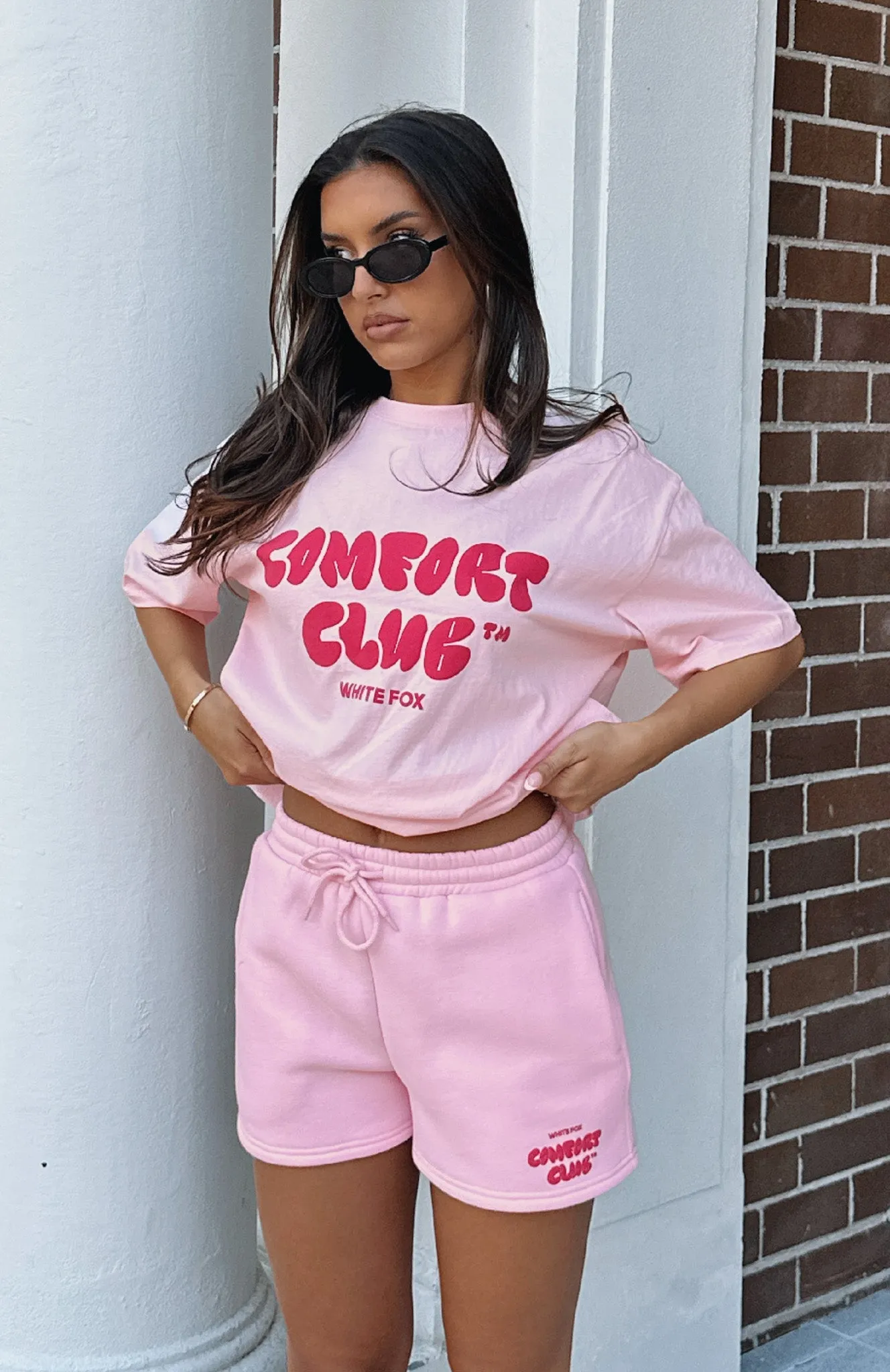 Comfort Club Oversized Tee Bon Bon