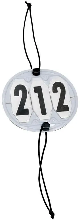 Competition Bridle or Harness Number Set - 3 Digits