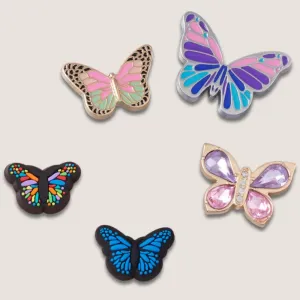 Crocs Butterfly 5 Pack Jibbitz Charms