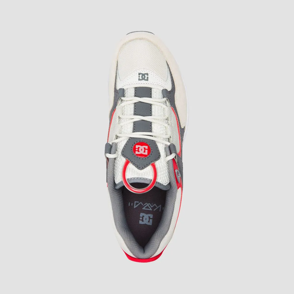 DC Kalis Lite Shoes - Rio Red/Off White