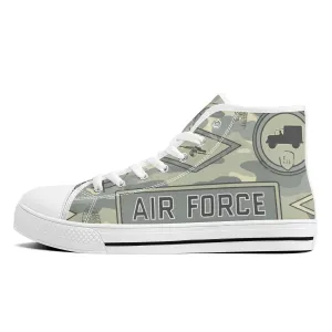 Designer High Top Canvas Shoes -FWS X1