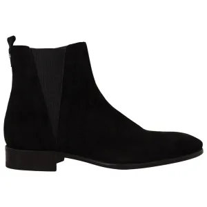 Dolce & Gabbana Elegant Suede Leather Chelsea Boots