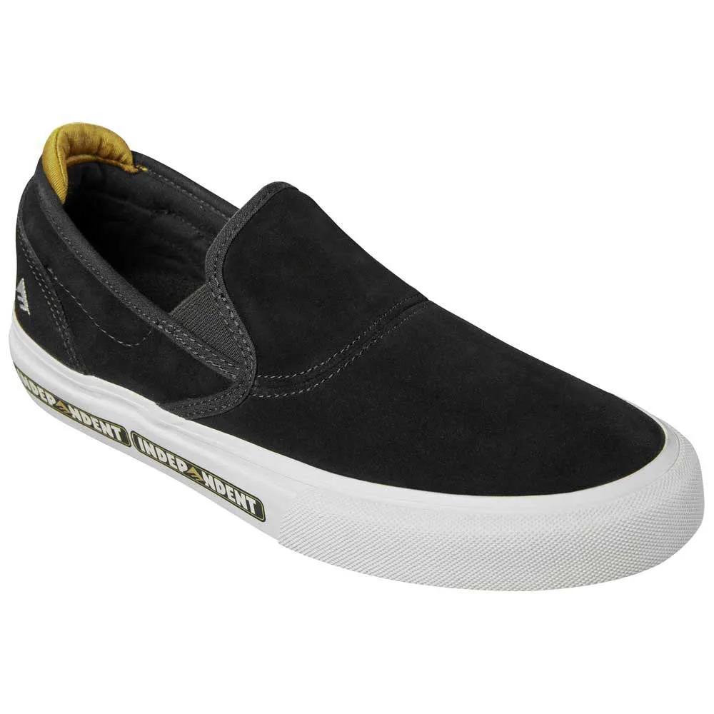 Emerica Shoes Wino G6 Slip-On Youth X Independent - Black