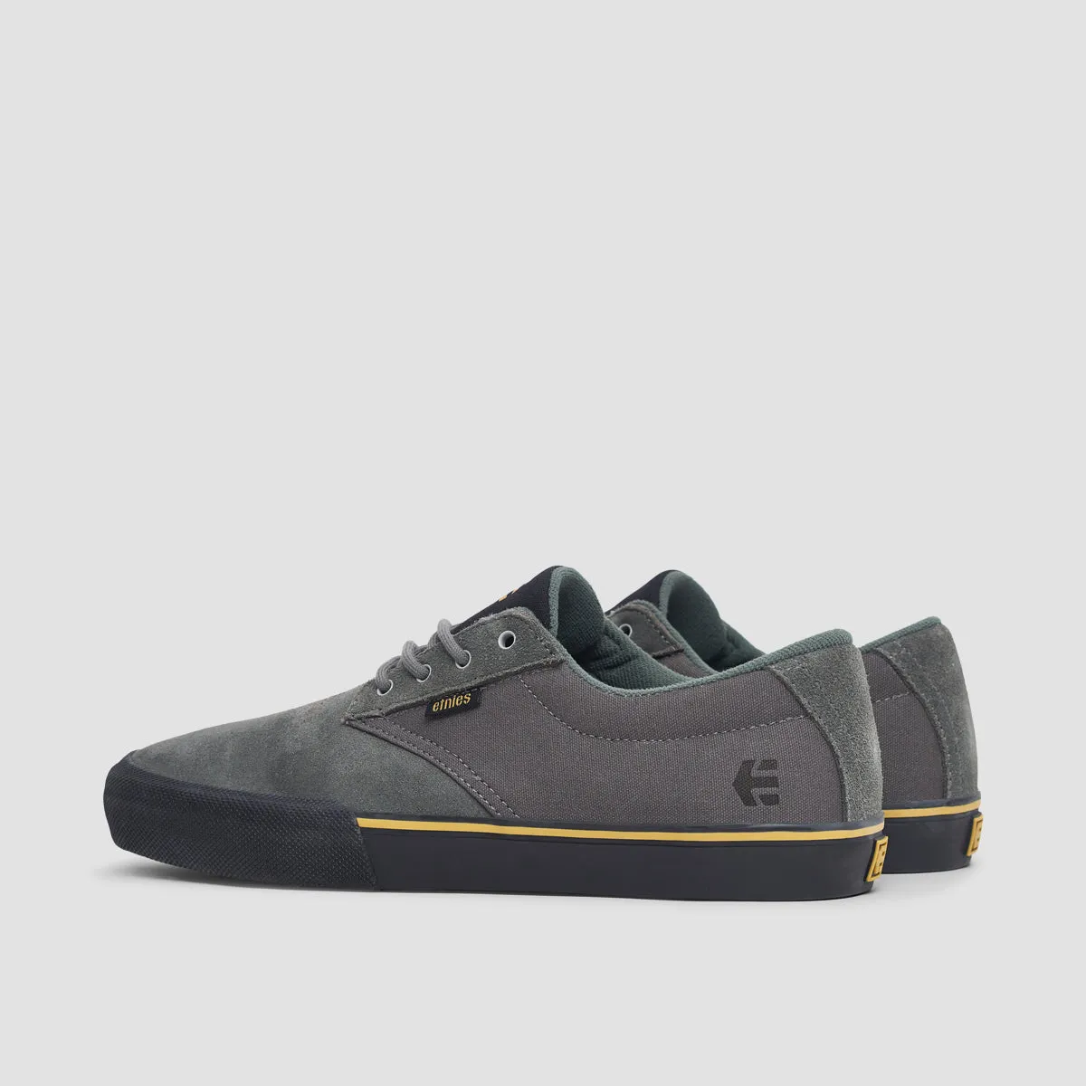 Etnies Jameson Vulc Shoes - Grey/Black/Gold