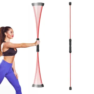 Fiberglass   Silicone Fitness Elastic Corps Training Tremor Stick(Detachable Reinforcement)