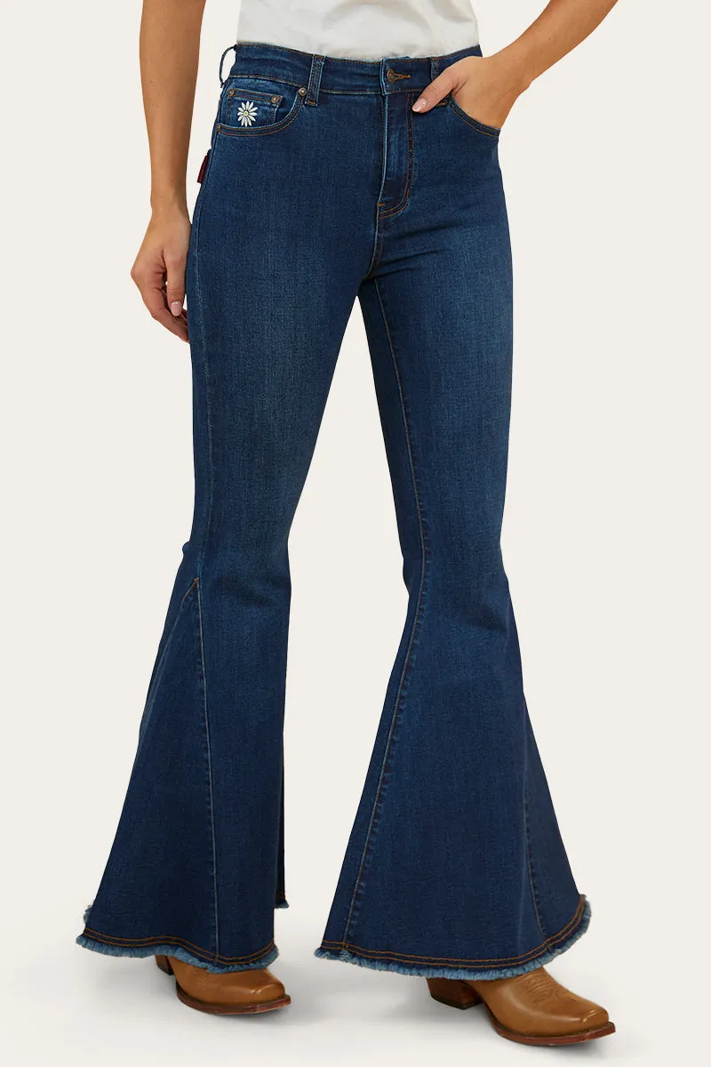 Fields Womens Super Flare Jean - Classic Blue