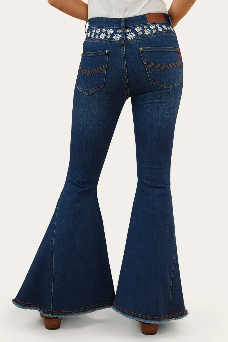 Fields Womens Super Flare Jean - Classic Blue