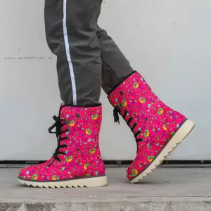 Fleur Indigine Rouge Polar Winter Boots