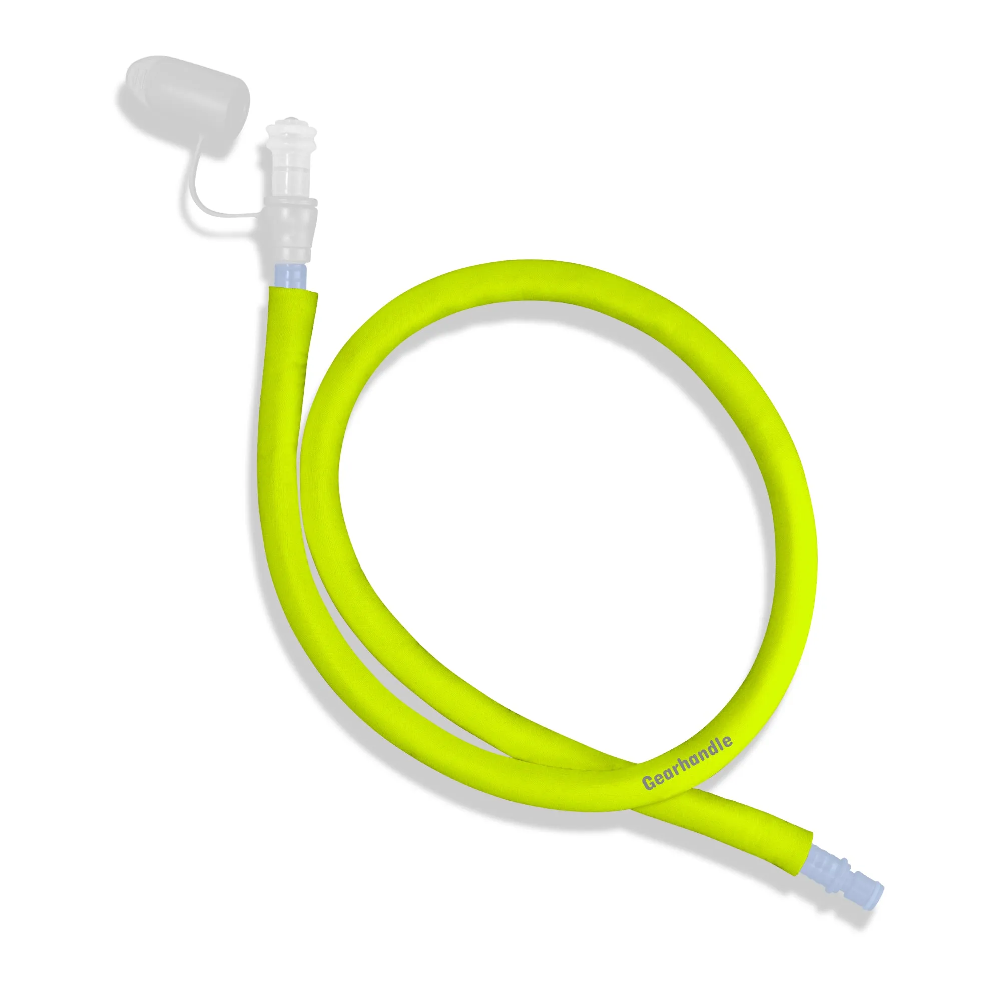 Fluorescent Yellow Insulated Drink Tube Hose Cover