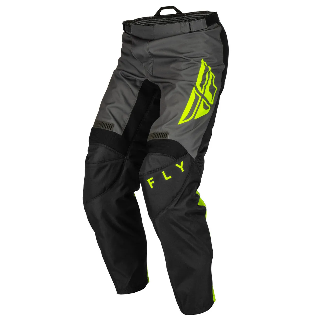 Fly 2023 F-16 Motocross Pants (UK Size: 34 | Black, Gray, Hi-Viz)