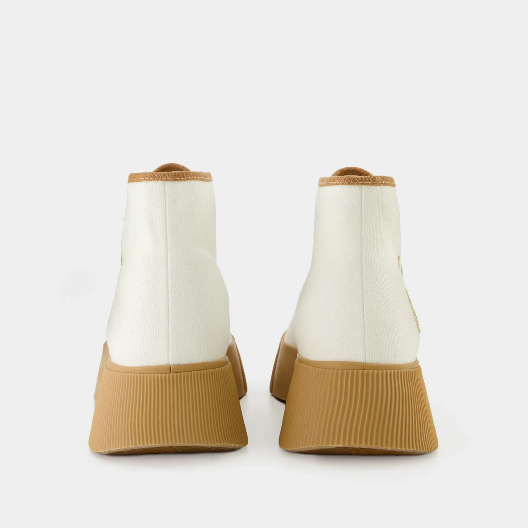 High Sneakers - J.W. Anderson - Beige - Leather