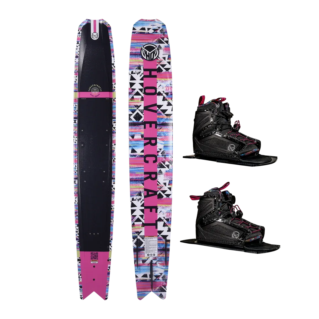 HO Sports Women's Hovercraft Pink Waterski w/ Double Stance 110 Package | Pre-Order