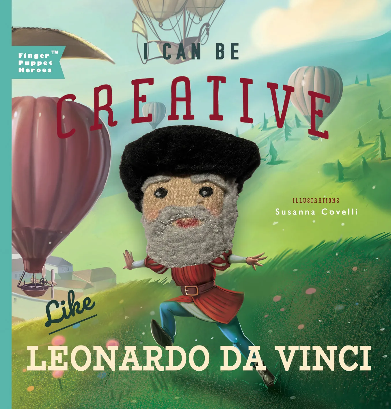 I Can Be Creative Like Leonardo Da Vinci Finger Puppet Book