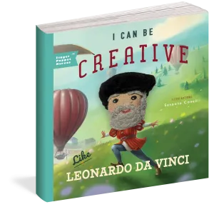 I Can Be Creative Like Leonardo Da Vinci Finger Puppet Book