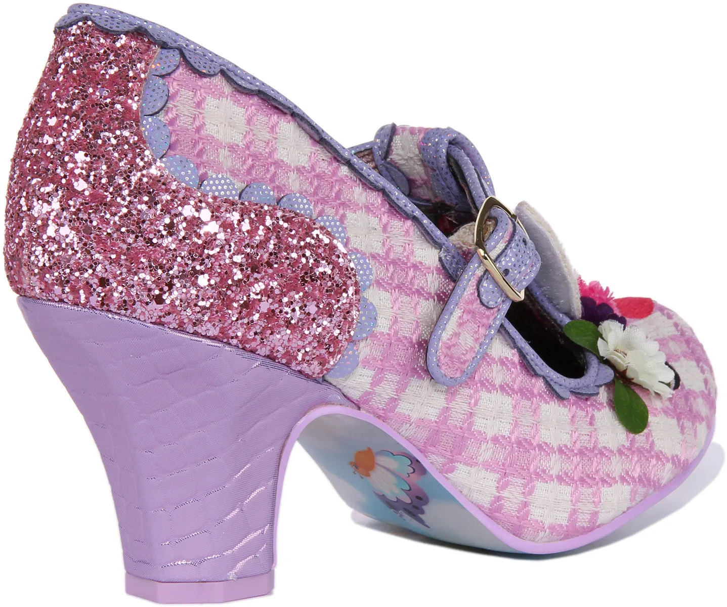 Irregular Choice Bunny Bounce In Pink Purple For Women