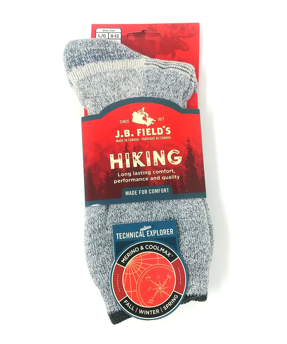 J.B.FIELD'S - 4 Seasons Technical Explorer Socks-Crew