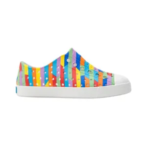 Jefferson Sugarlite Shell White / Rainbow Multi Stripes 2