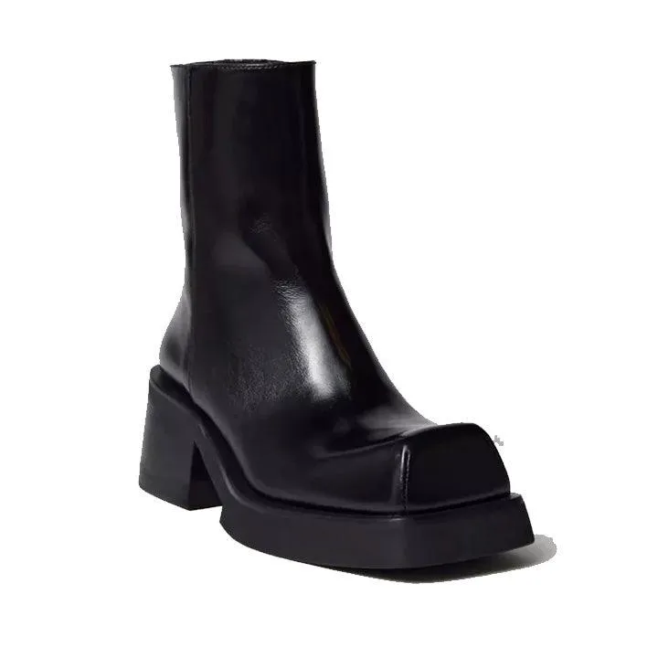 JEFFREY CAMPBELL RESEARCH BLACK BOOTS