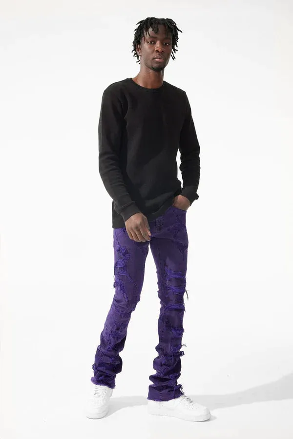 Jordan Craig Martin Stacked Jeans - Santorini Purple