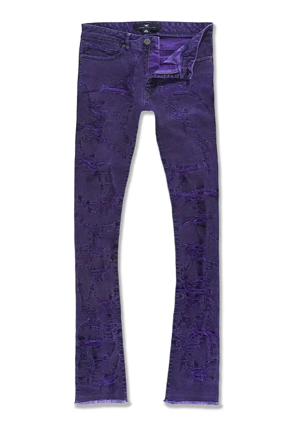 Jordan Craig Martin Stacked Jeans - Santorini Purple